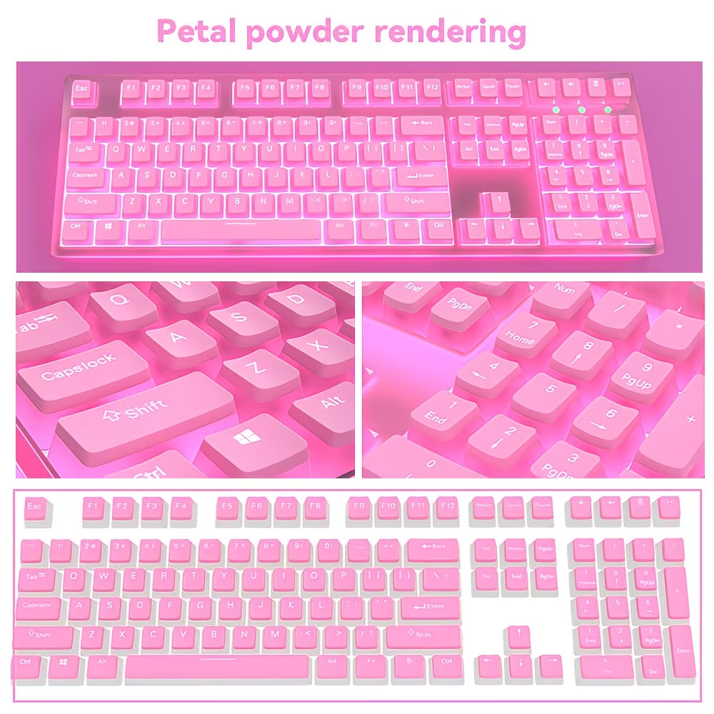Shining keycap set with 165 buttons OEM configuration file