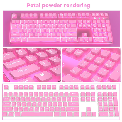 Shining keycap set with 165 buttons OEM configuration file