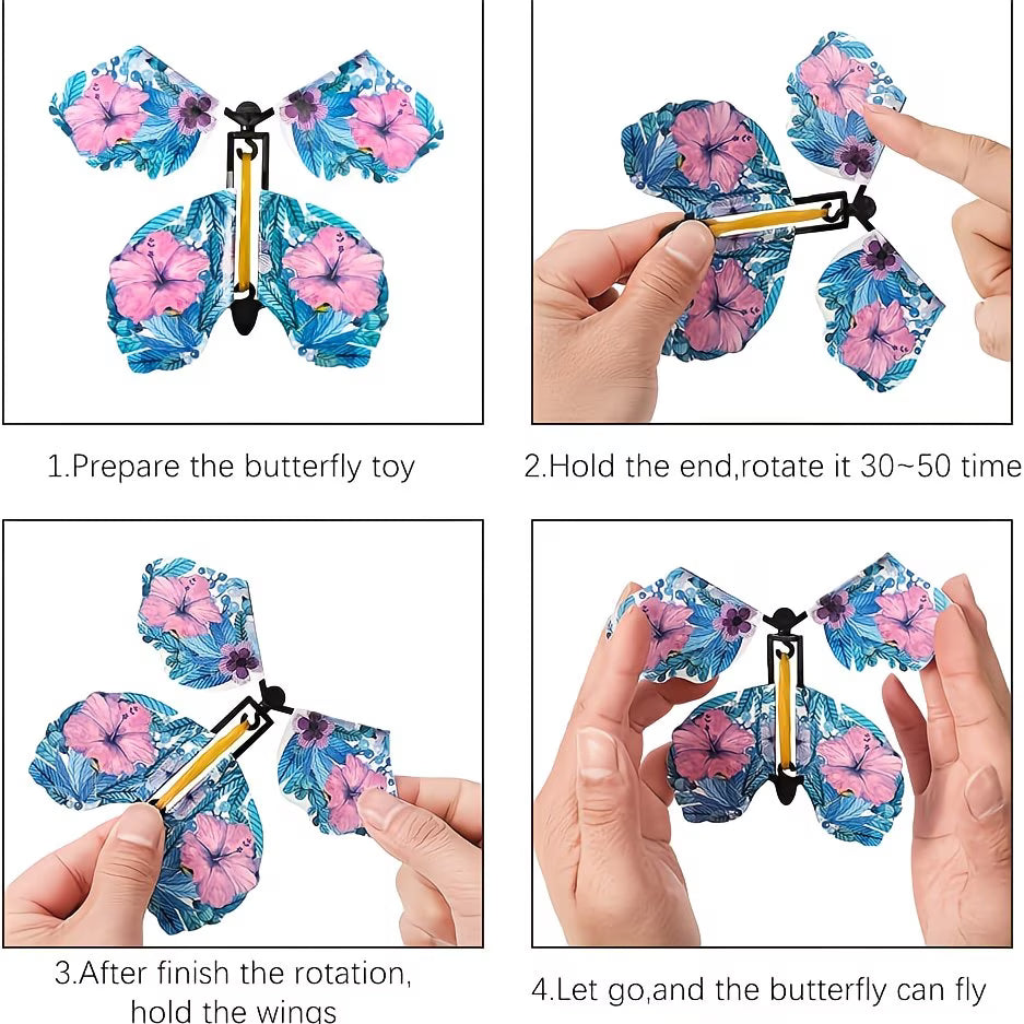 Flying Magic Butterfly Prop (Pack of 10/20)