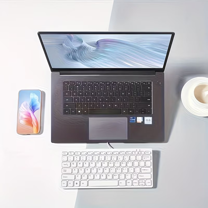 Ultra thin USB ergonomic keyboard, suitable for 12 inch laptops and desktops