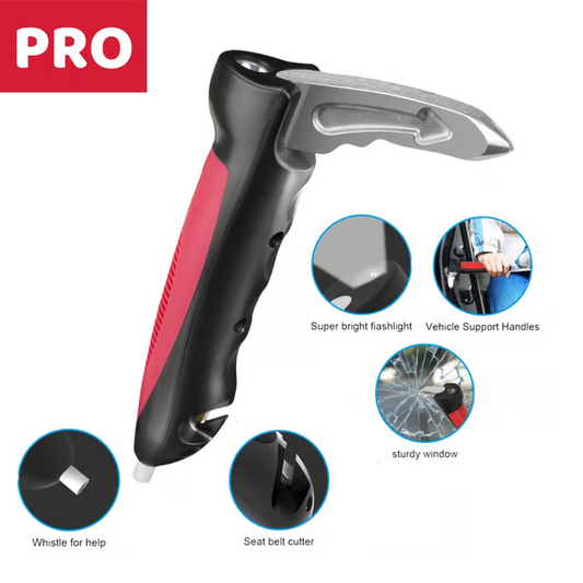 5-in-1 car handle assisted emergency escape system