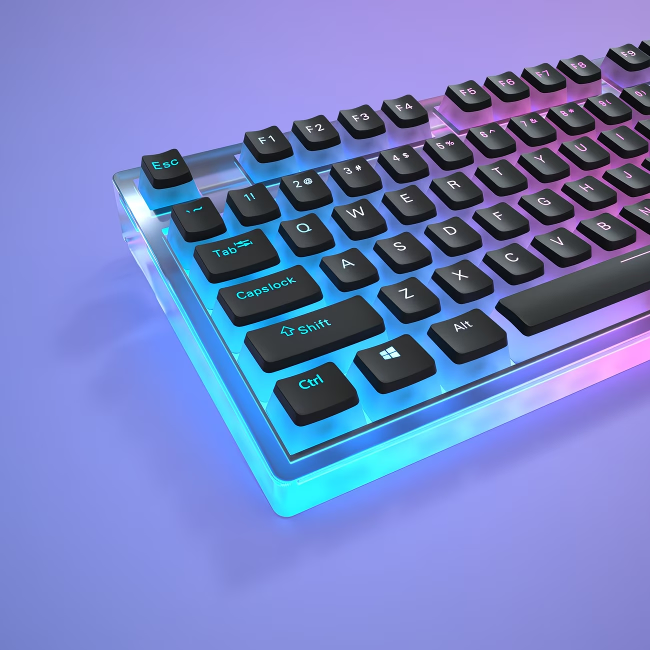 Shining keycap set with 165 buttons OEM configuration file