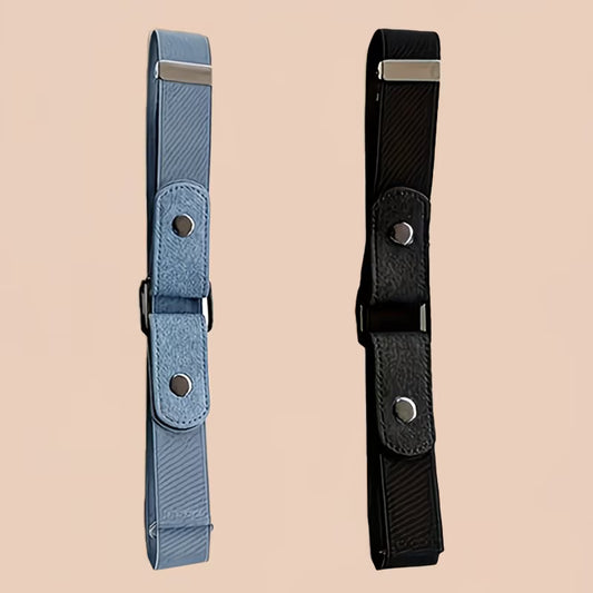 2-Pack Invisible Elastic Belt – Buckle-Free Adjustable Design