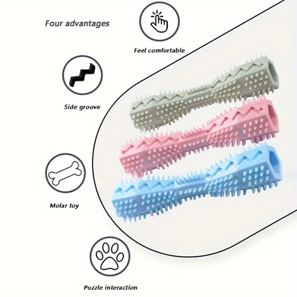 Striped Durable Dog Chewing Stick - Suitable for All Breeds