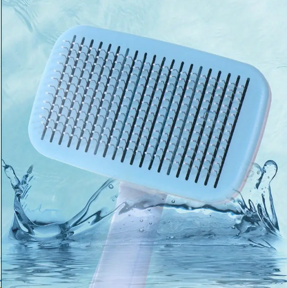 Long and short-haired pet hair cleaning comb