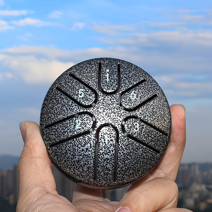 3-inch 6-tone steel tongue drum