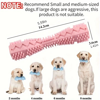Striped Durable Dog Chewing Stick - Suitable for All Breeds