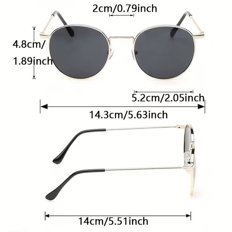 Unisex Retro Fashion Glasses (1 Pair)