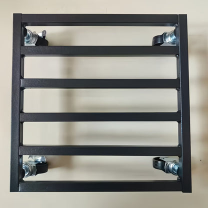 Heavy-duty mobile plant stand with locking casters