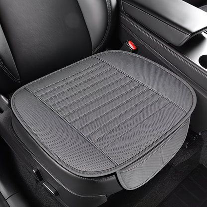 Covered car front seat cover/comfortable seat protector