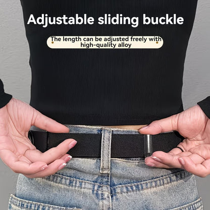 2-Pack Invisible Elastic Belt – Buckle-Free Adjustable Design