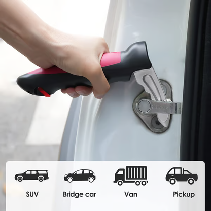5-in-1 car handle assisted emergency escape system