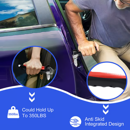 5-in-1 car handle assisted emergency escape system