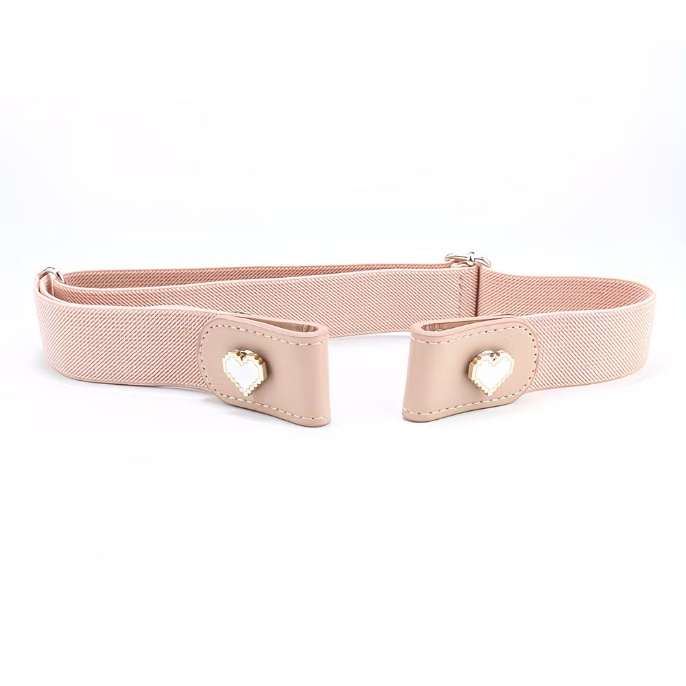 Adjustable Elastic Belt for Women, Perfect for Jeans, Featuring a Seamless Design