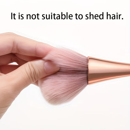 Small and slender makeup brush with ultra-soft bristles