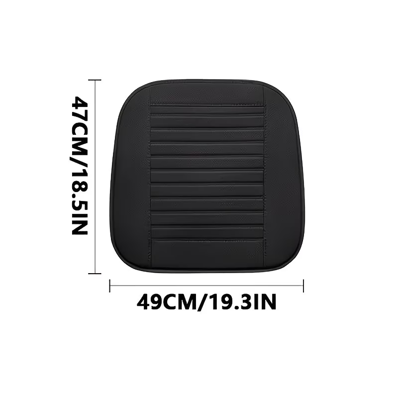 Covered car front seat cover/comfortable seat protector