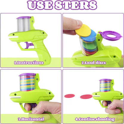 1 set of multi-colored soft-dart toys