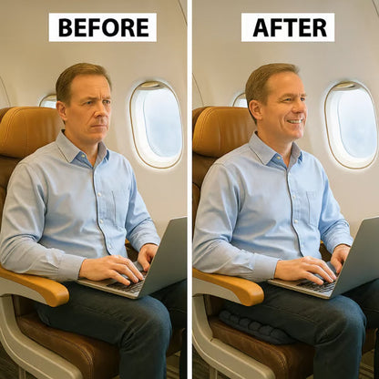 Anti-gravity car seat cushion