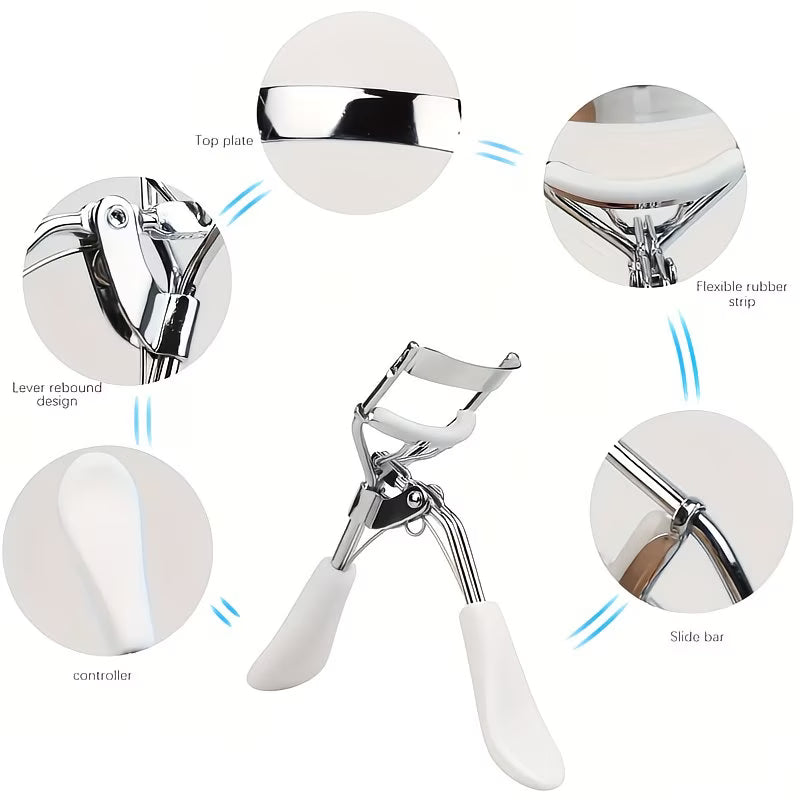 Professional eyelash curler comes with 10 replacement pads