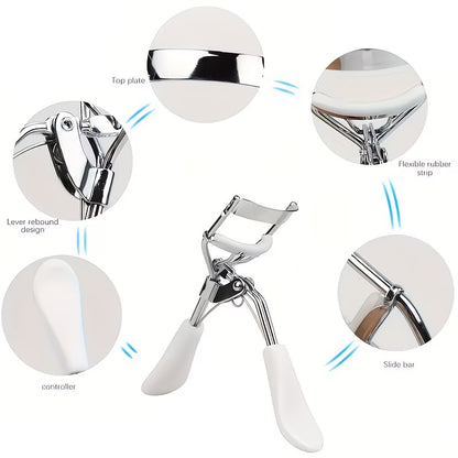 Professional eyelash curler comes with 10 replacement pads