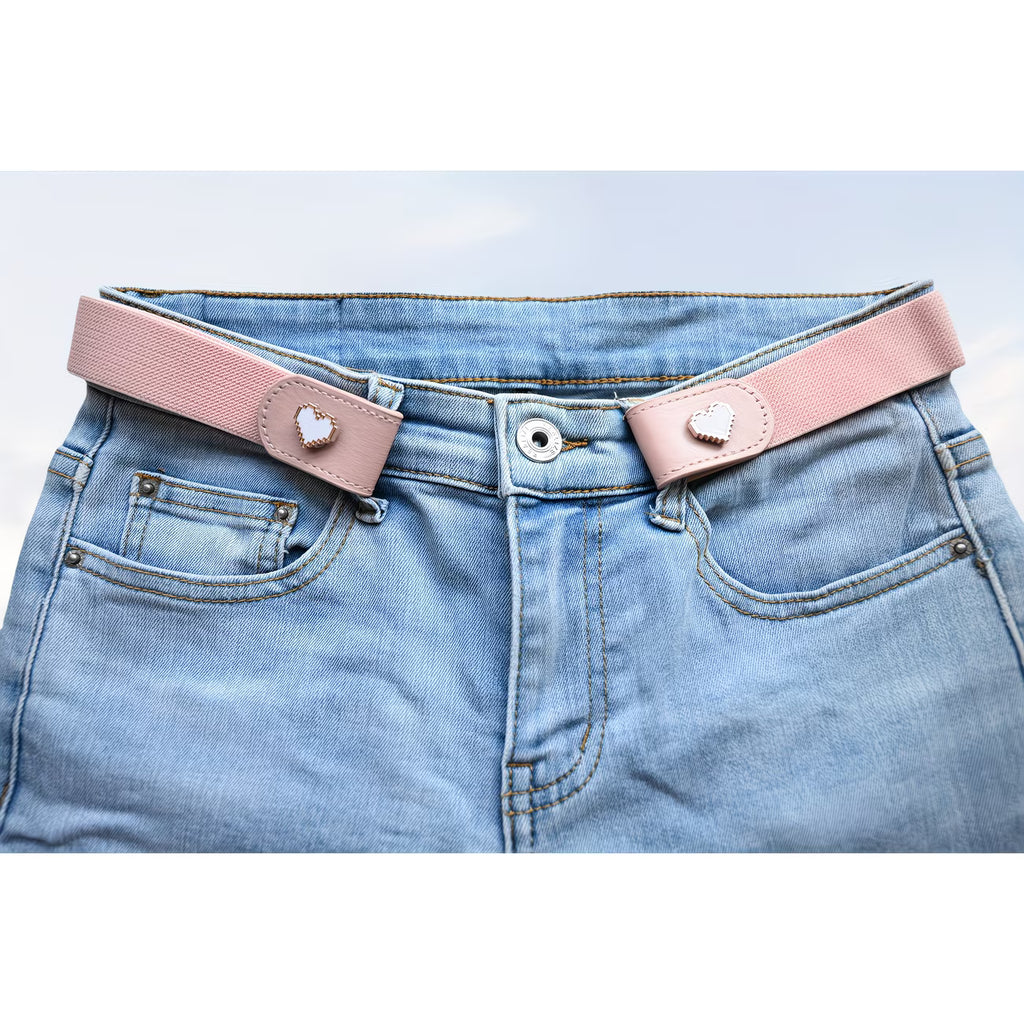 Adjustable Elastic Belt for Women, Perfect for Jeans, Featuring a Seamless Design
