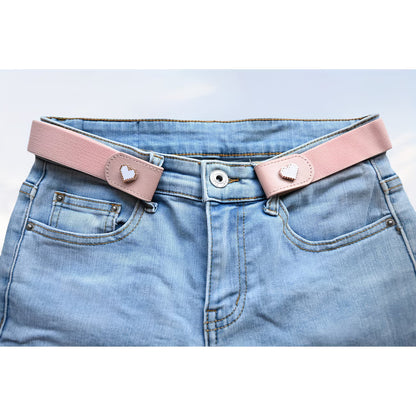 Adjustable Elastic Belt for Women, Perfect for Jeans, Featuring a Seamless Design